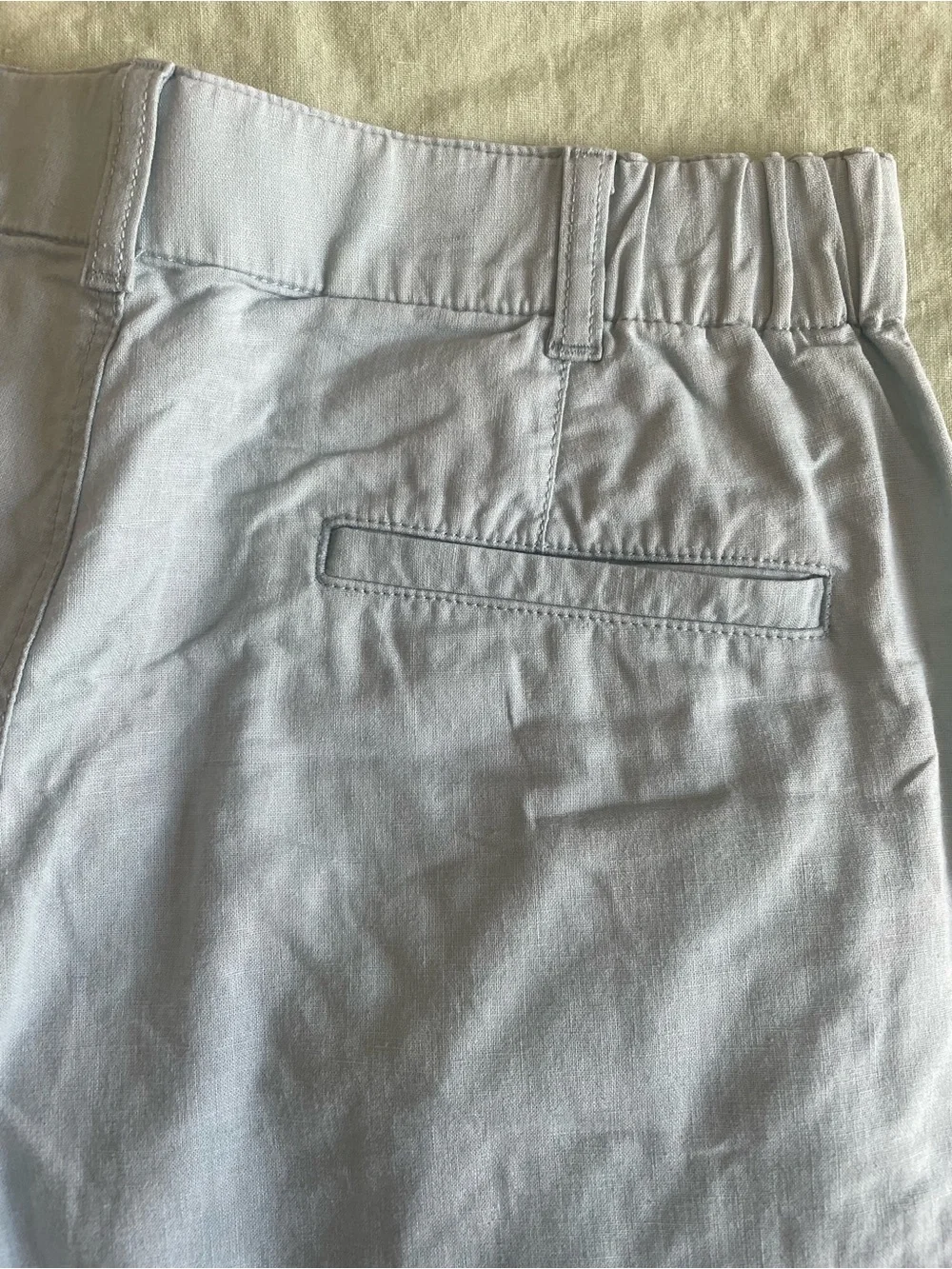 Uniqlo Women's Light Blue Casual Trousers - Picture 4 of 6